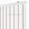 Kahverengi-Gri Çizgili PVC Dikey Perde