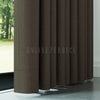 Kahverengi Hasır Keten Karartma Fon Perde - Hasena
