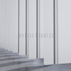Koyu Gri-Gri Çizgili PVC Dikey Perde