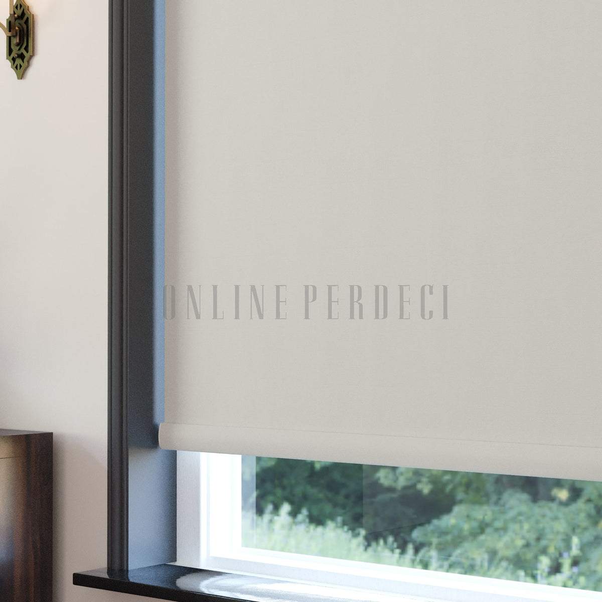 Krem Blackout Stor Perde - Zenvara