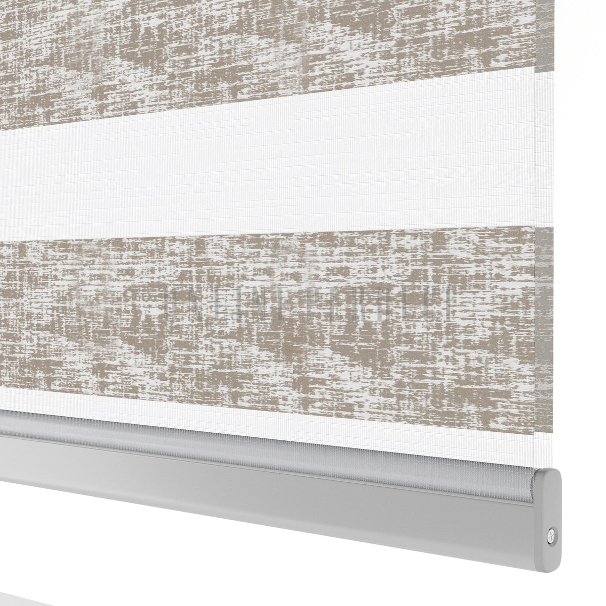 Lonvia Vizon Desenli Zebra Perde