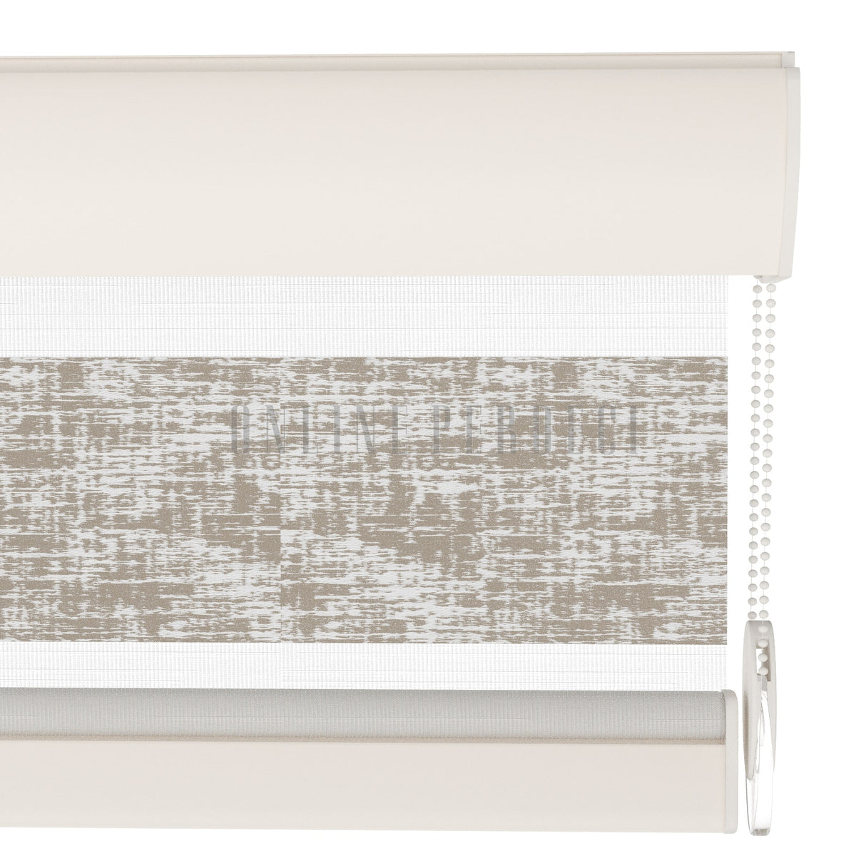 Lonvia Vizon Desenli Zebra Perde
