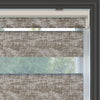 Lonvia Vizon Desenli Zebra Perde