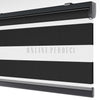 Misra Antrasit Blackout Zebra Perde