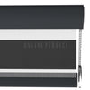 Misra Antrasit Blackout Zebra Perde