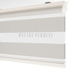 Misra Koyu krem Blackout Zebra Perde