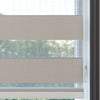 Misra Koyu krem Blackout Zebra Perde