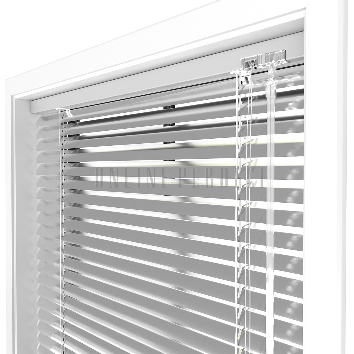 Parlak Aluminum 25 MM Alüminyum Jaluzi Perde