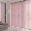 Pembe Blackout Kumaş Dikey Perde - Selestra