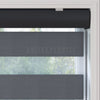 Rubina Gri Blackout Zebra Perde
