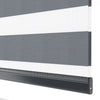 Rubina Gri Blackout Zebra Perde