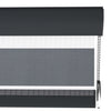 Rubina Gri Blackout Zebra Perde