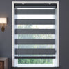Rubina Gri Blackout Zebra Perde